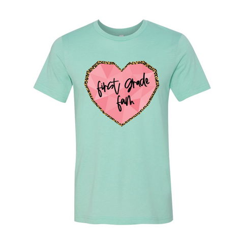 First Grade Fam Heart T-Shirt