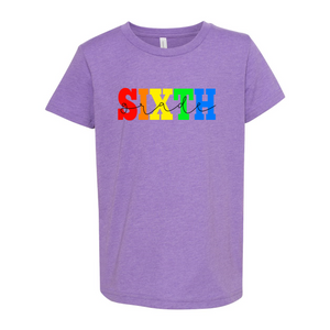 Sixth Grade YOUTH Colors Soft Tee